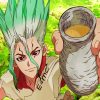 Dr Stone Character Diamond Painting