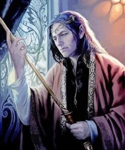 Elrond Movie Character Art Diamond Painting