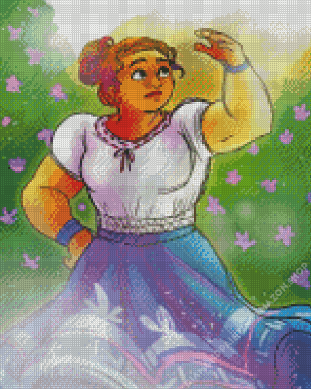 Encanto Luisa Madrigal Diamond Painting