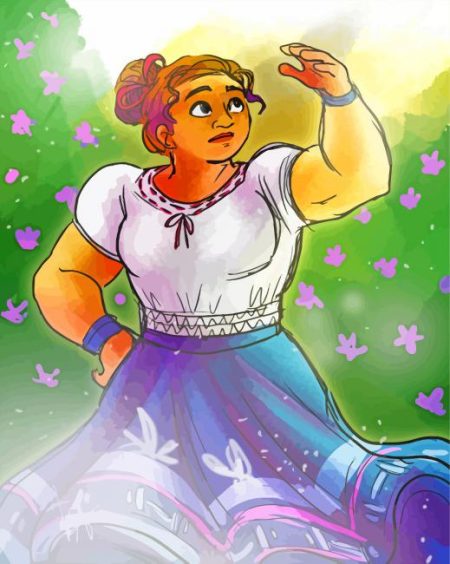 Encanto Luisa Madrigal Diamond Painting