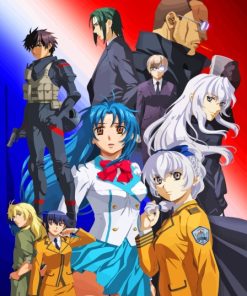 Full Metal Panic Anime Characters Diamond Painting