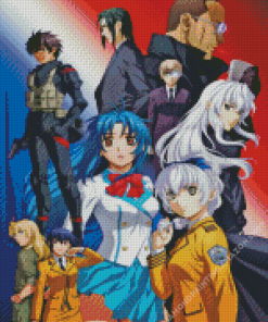 Full Metal Panic Anime Characters Diamond Painting