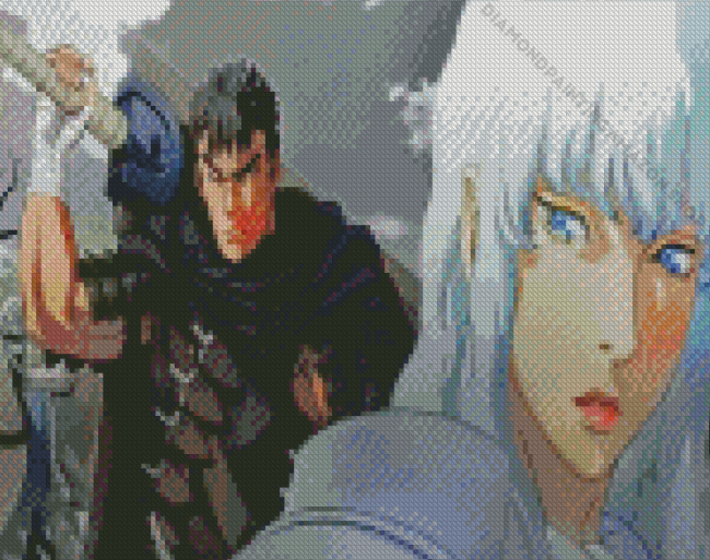 Griffith Berserk And Guts Diamond Painting