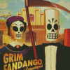 Grim Fandango Video Game Poster Diamond Painting