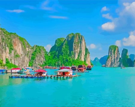 Ha Long Bay Landscape Diamond Painting