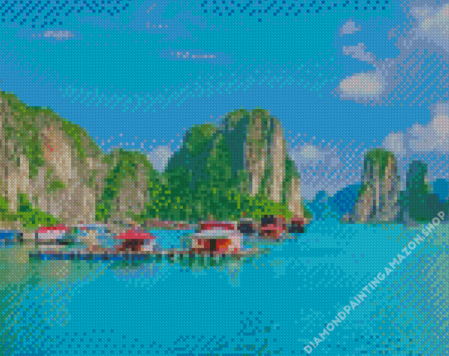 Ha Long Bay Landscape Diamond Painting