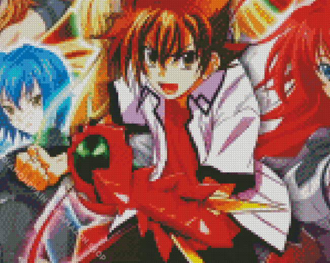 High School Dxd Anime Diamond Painting