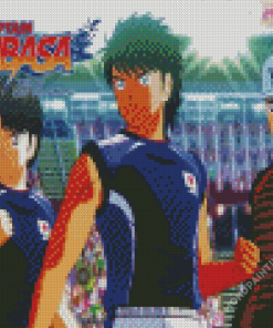 Hikaru Captain Tsubasa Diamond Painting