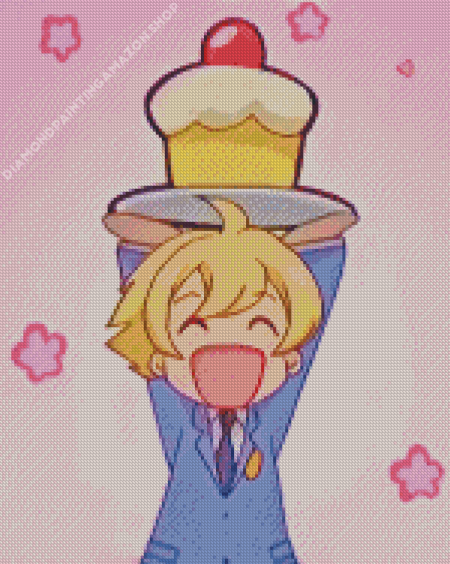 Honey Senpai Character Art Diamond Painting