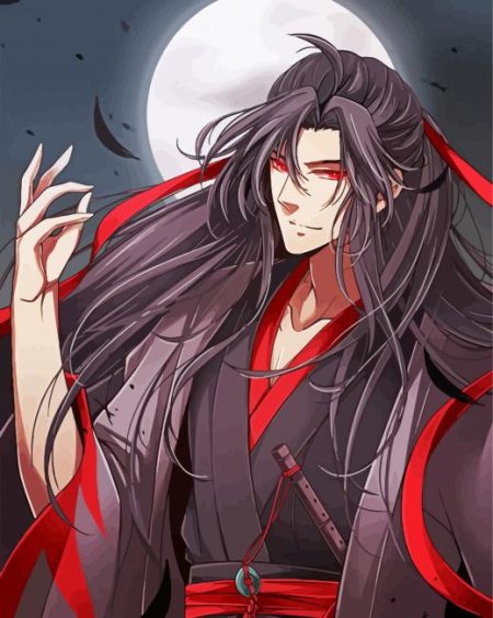 Japanese Wei Wuxian Diamond Painting