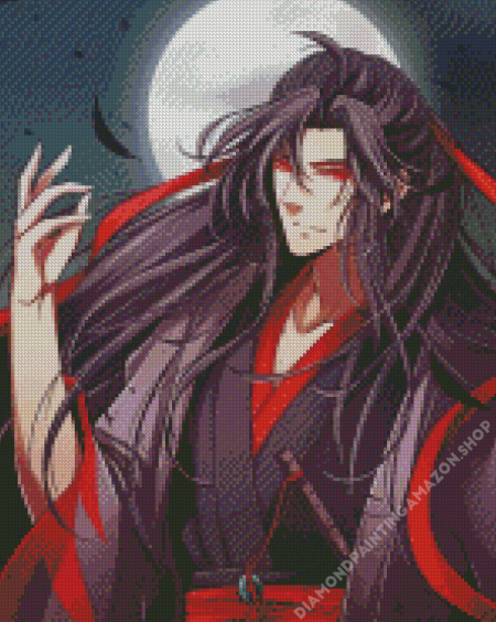 Japanese Wei Wuxian Diamond Painting