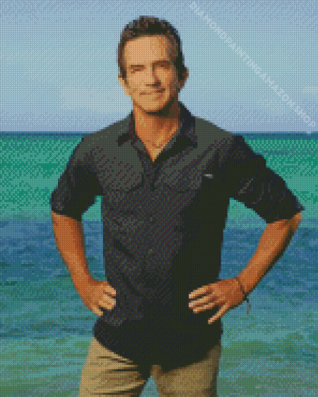 Jeff Probst Producer Diamond Painting