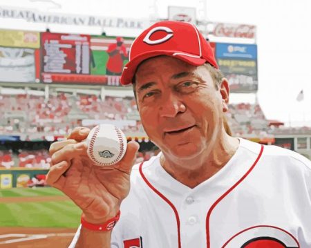 Johnny Bench Baseball Player Diamond Painting