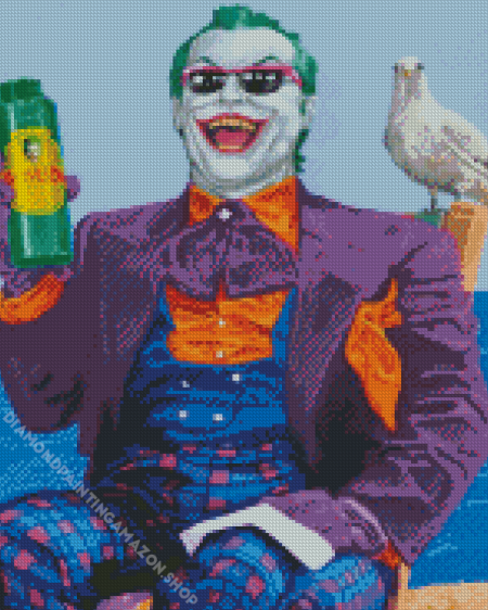 Joker Jack Nicholson Diamond Painting