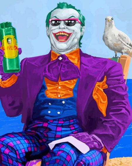 Joker Jack Nicholson Diamond Painting