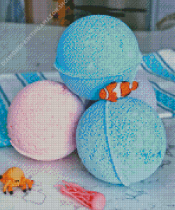 Kids Bath Bombs With Toy Inside Diamond Painting