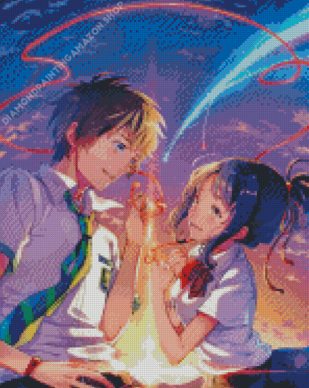 Kimi No Na Wa Anime Diamond Painting