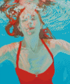 Lady Underwater Diamond Painting