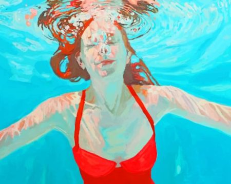 Lady Underwater Diamond Painting