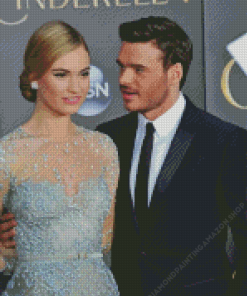 Lily James And Richard Madden Diamond Painting