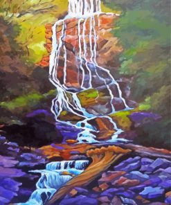 Mingo Falls Art Diamond Painting