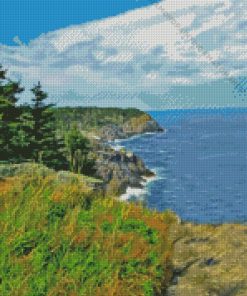 Monhegan Island Art Diamond Painting