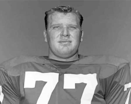 Monochrome John Madden Diamond Painting