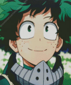 My Hero Academia Deku Diamond Painting