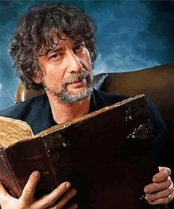 Neil Gaiman Diamond Painting