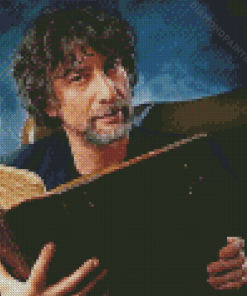 Neil Gaiman Diamond Painting