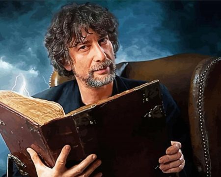 Neil Gaiman Diamond Painting
