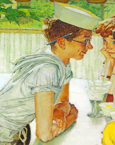 Norman Rockwell Art Diamond Painting