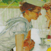 Norman Rockwell Art Diamond Painting