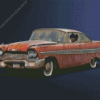 Old 1958 Plymouth Fury Diamond Painting