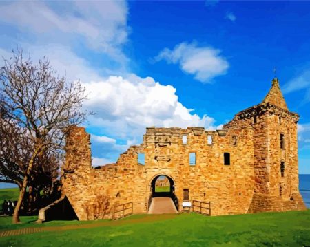 Old Building Fife Diamond Painting