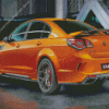 Orange Holden Commodore Diamond Painting