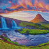 Panoramic Iceland Landscapes Diamond Painting