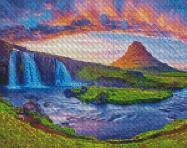 Panoramic Iceland Landscapes Diamond Painting