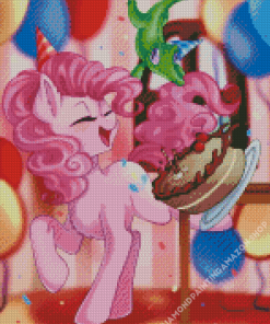 Pinkie Pie Birthday Diamond Painting