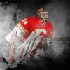 Player Of Calgary Flames Diamond Painting