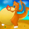 Pokemon Dragonite Inflation Diamond Painting