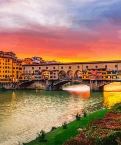 Ponte Vecchio Florence Diamond Painting