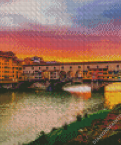 Ponte Vecchio Florence Diamond Painting