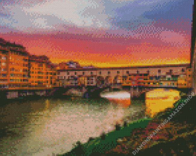 Ponte Vecchio Florence Diamond Painting