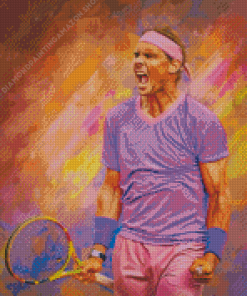 Rafael Nadal Player Diamond Painting