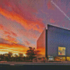 Shepparton Art Museum Sunset Diamond Painting