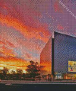 Shepparton Art Museum Sunset Diamond Painting