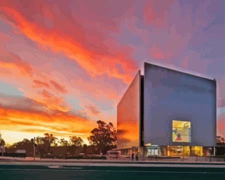 Shepparton Art Museum Sunset Diamond Painting