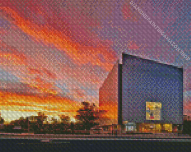 Shepparton Art Museum Sunset Diamond Painting