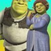 Shrek And Fiona Diamond Painting